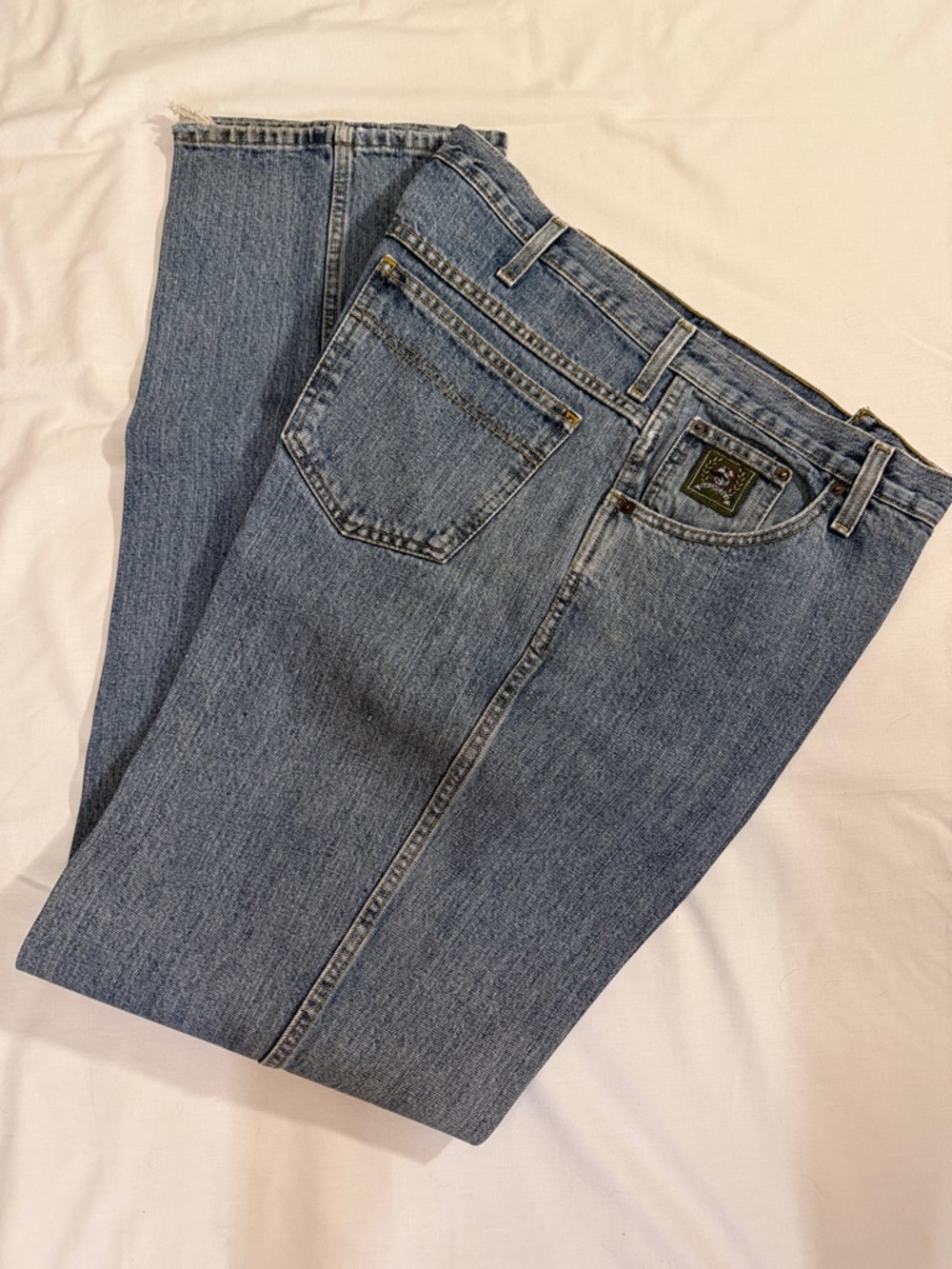 Cinch Men's Straight-Leg Washed Blue Jeans size 36/36